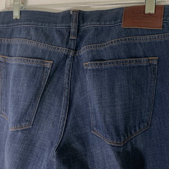 LRL LAUREN JEANS WOMEN SZ 8 STRAIGHT LEG JEANS - Picture 7 of 9